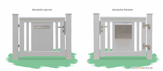 Gartentor ROOF - PREMIUM Holztore aus nordischer Lärche (FSC) oder astfreiem Mahagoni Hartholz (FSC).