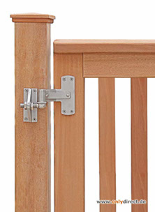 Gartentor ROOF - PREMIUM Holztore aus nordischer Lärche (FSC) oder astfreiem Mahagoni Hartholz (FSC).