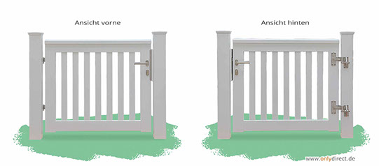 Gartentor ROOF - PREMIUM Holztore aus nordischer Lärche (FSC) oder astfreiem Mahagoni Hartholz (FSC).