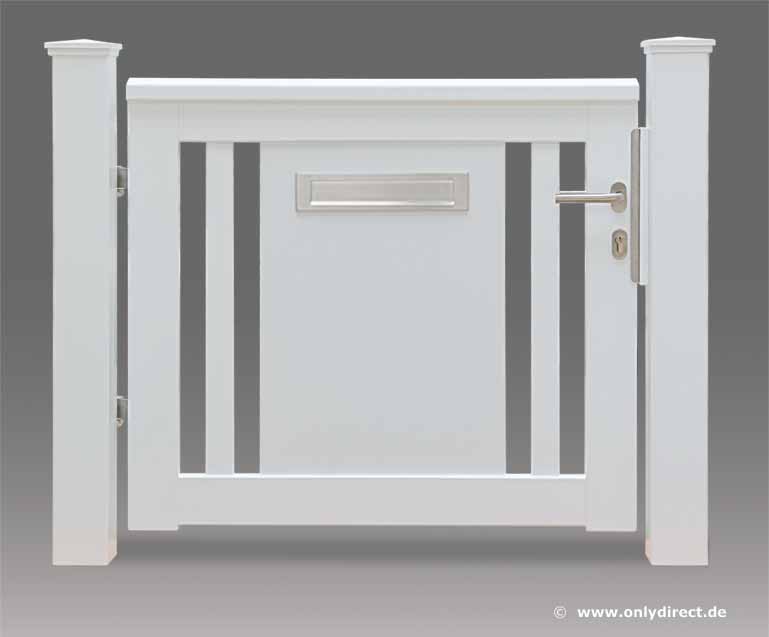 Gartentor ROOF - PREMIUM Holztore aus nordischer Lärche (FSC) oder astfreiem Mahagoni Hartholz (FSC).