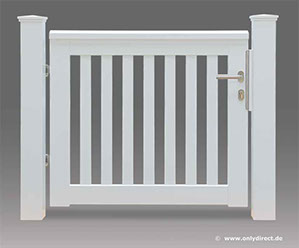 Gartentor ROOF - PREMIUM Holztore aus nordischer Lärche (FSC) oder astfreiem Mahagoni Hartholz (FSC).