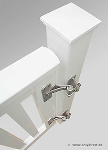 Gartentor ROOF - PREMIUM Holztore aus nordischer Lärche (FSC) oder astfreiem Mahagoni Hartholz (FSC).