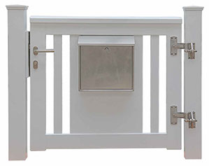 Gartentor ROOF - PREMIUM Holztore aus nordischer Lärche (FSC) oder astfreiem Mahagoni Hartholz (FSC).